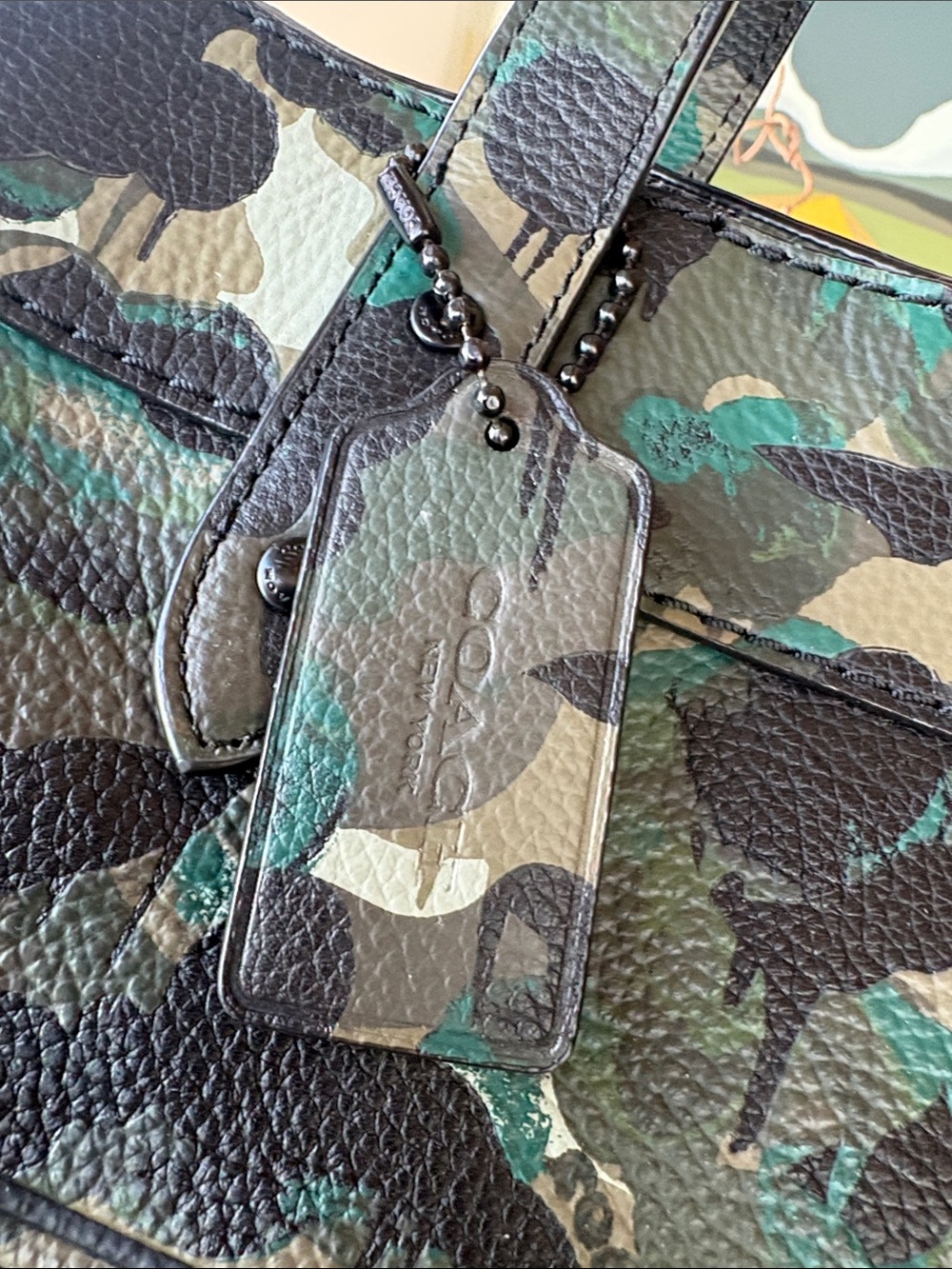Coach Camouflage Shopper - Picture 3 of 8